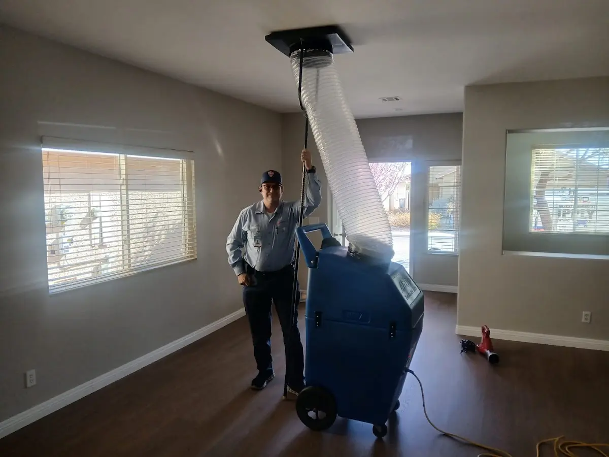 Professional Dryer Vent Cleaning work inside a Greenacres home